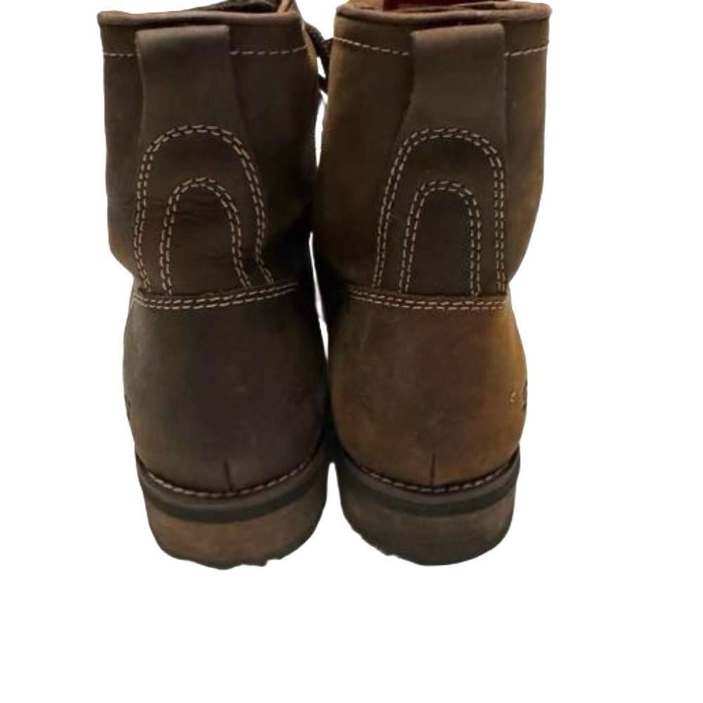 Skechers Womens Laramie Brown lace up Boots Size 7.5 NEW Has some scuff marks - Picture 16 of 16